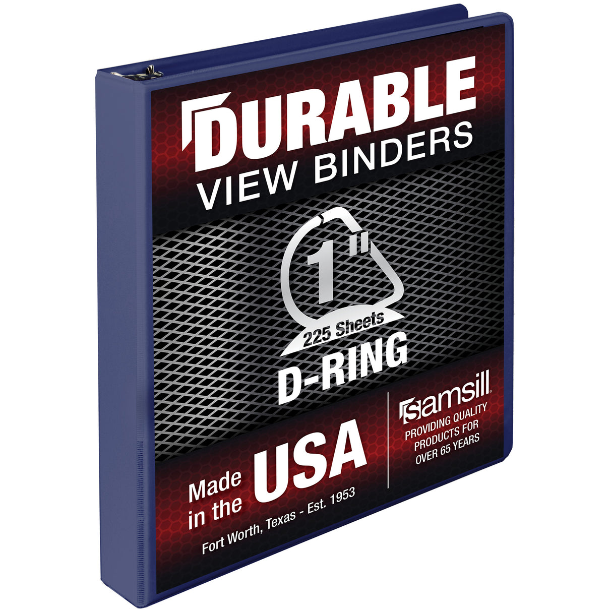 samsill Durable View Binder - Assorted Fashion Colors, 1"-050362364395-LR-348693-2-LR eShop