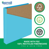 samsill Durable View Binder - Assorted Fashion Colors, 1"-050362364395-LR-348693-4-LR eShop