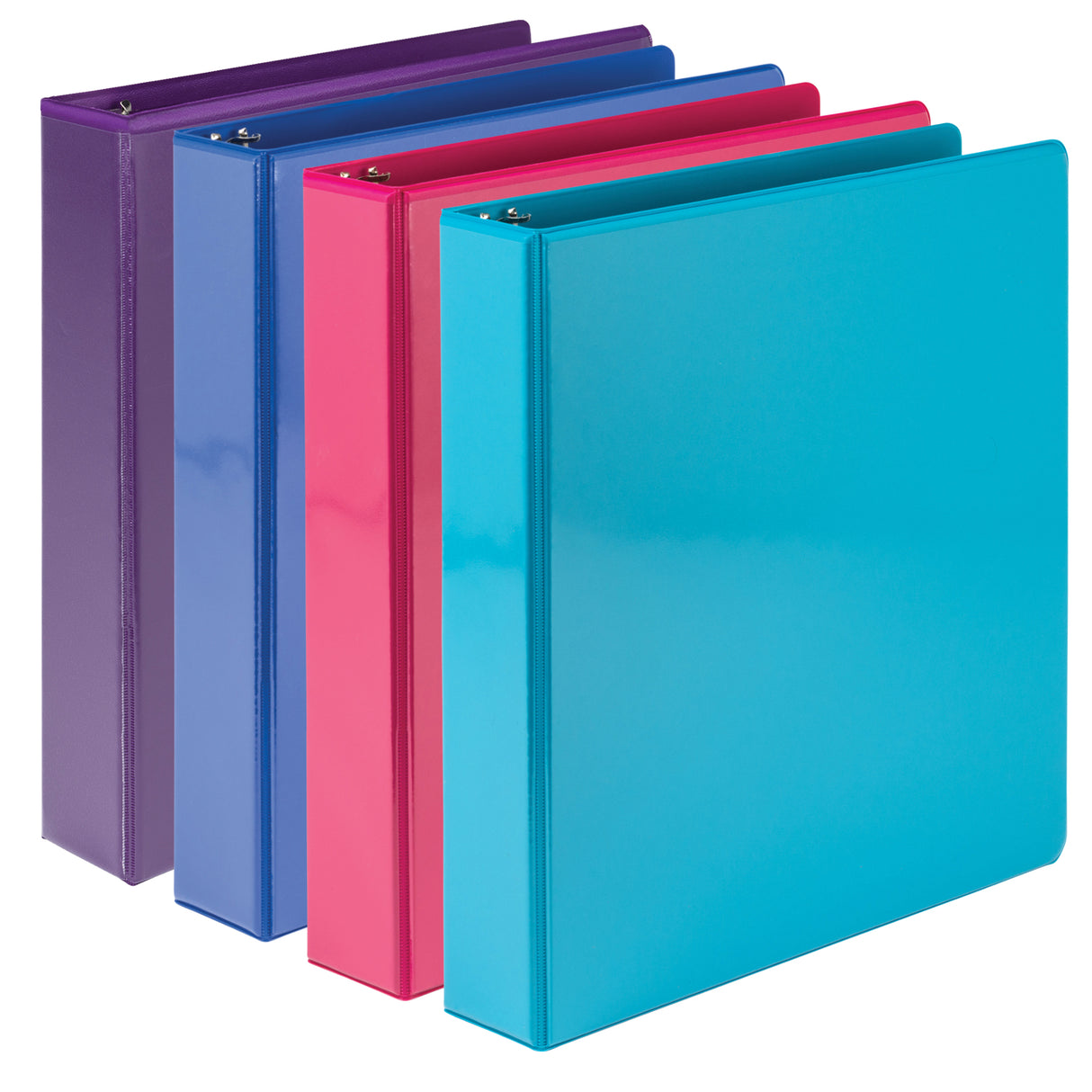 samsill Durable View Binder - Assorted Fashion Colors, 1.5"-050362364593-LR-348695-1-LR eShop