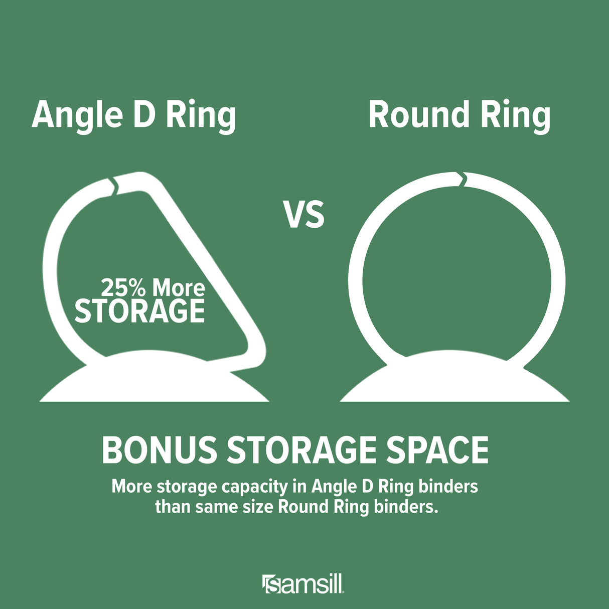 samsill Durable View Binder - Assorted Fashion Colors, 1.5"-050362364593-LR-348695-5-LR eShop