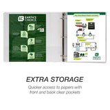 samsill Earth's Choice Plant Based View Binder - White, 1.5"-050362189578-LR-272625-5-LR eShop