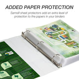 samsill Earth's Choice Plant Based View Binder - White, 1.5"-050362189578-LR-272625-8-LR eShop