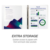 samsill Economy View Binder - Assorted Black & White, 1"-050362185396-LR-272615-7-LR eShop