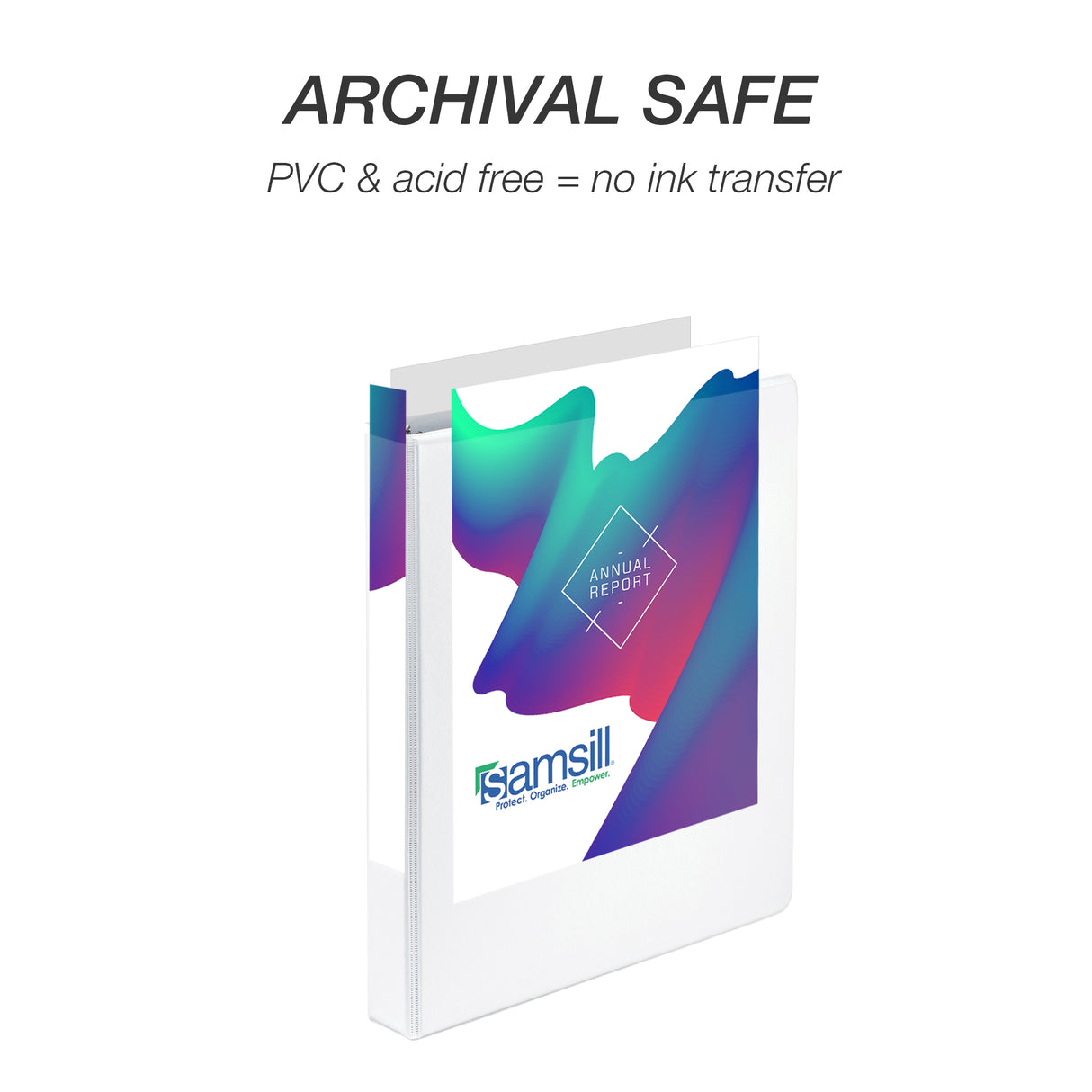 samsill Economy View Binder - Assorted Black & White, 1"-050362185396-LR-272615-8-LR eShop