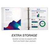 samsill Economy View Binder - Assorted Black & White, 1.5"-050362185594-LR-272616-6-LR eShop