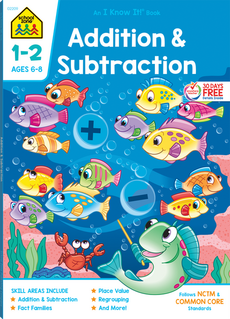 School Zone Addition & Subtraction Grades 1-2 Workbook-076645022097-LR-232938-1-LR eShop