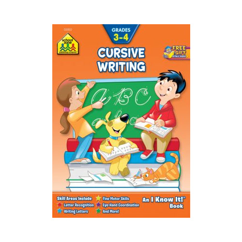 School Zone An I Know It Book Cursive Writing-076645020024-LR-140662-1-LR eShop