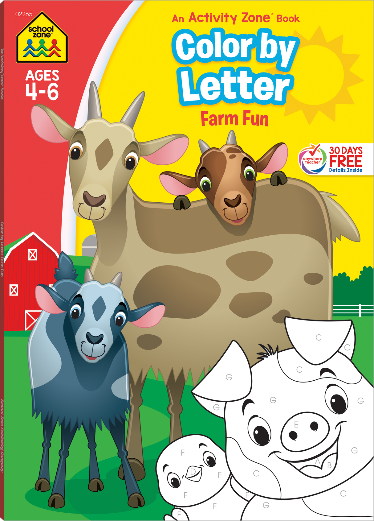 School Zone Color By Letter Farm Fun Workbook-076645022653-LR-353854-2-LR eShop