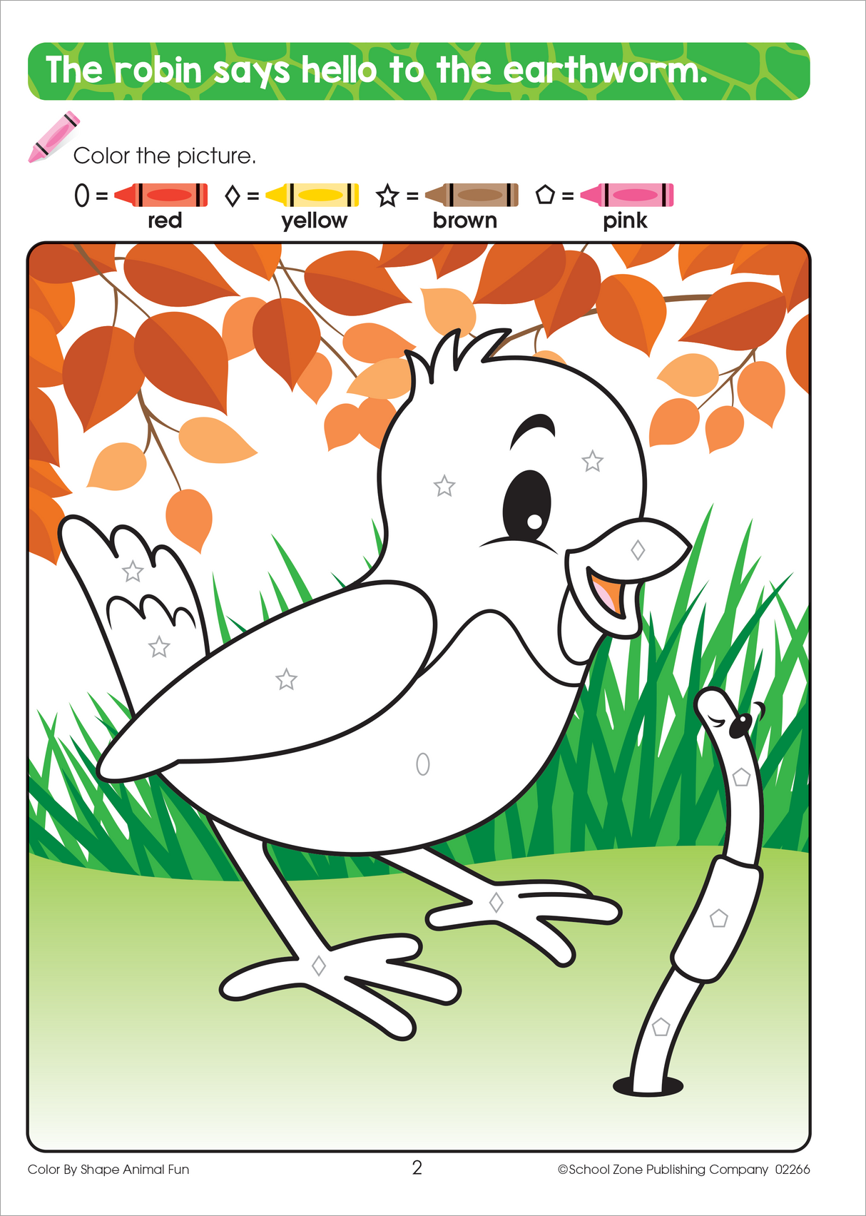 School Zone Color By Shape Animal Fun Workbook-076645022660-LR-353855-2-LR eShop