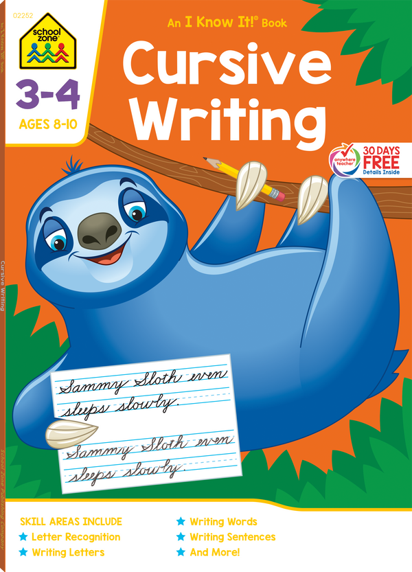 School Zone Cursive Writing Grades 3-4 Workbook-076645022523-LR-232948-1-LR eShop