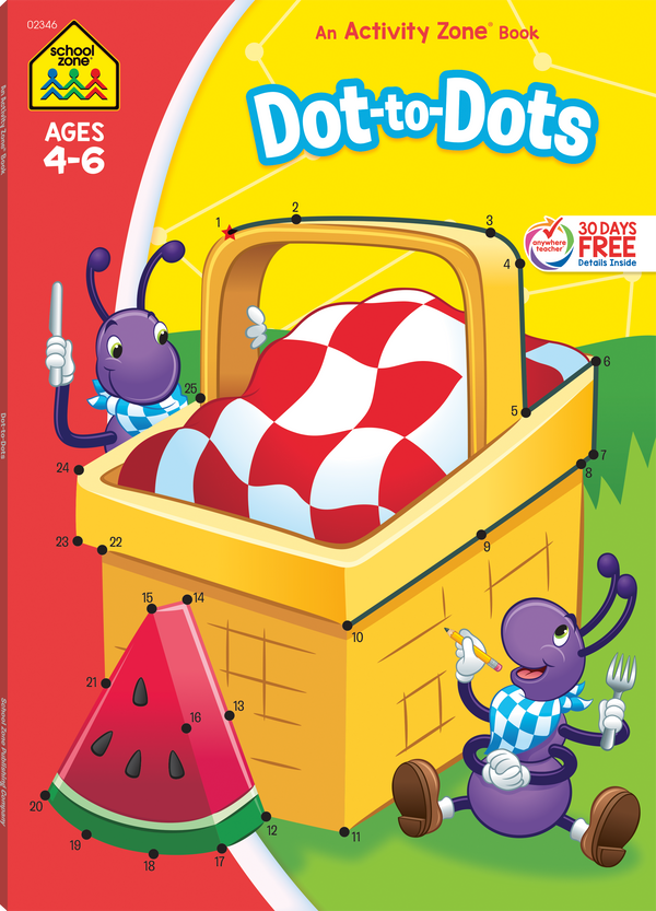 School Zone Dot to Dots Workbook Ages 4 to 6-076645023469-LR-165125-1-LR eShop