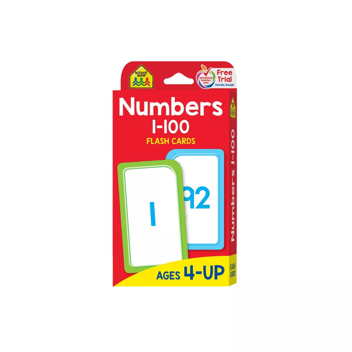 School Zone Flash Cards Numbers 1-100-076645040053-LR-147406-1-LR eShop