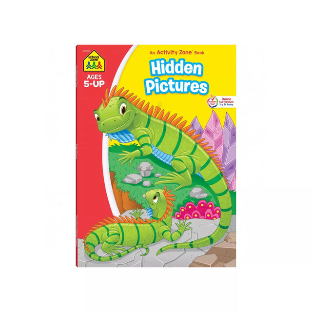 School Zone Hidden Pictures Activity Workbook for Ages 5 and up-076645023483-LR-165127-1-LR eShop