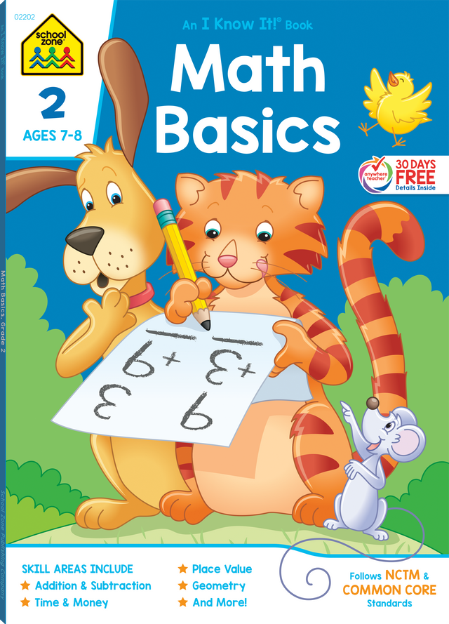 School Zone Math Basics Grade 2 Workbook-076645022028-LR-277805-1-LR eShop
