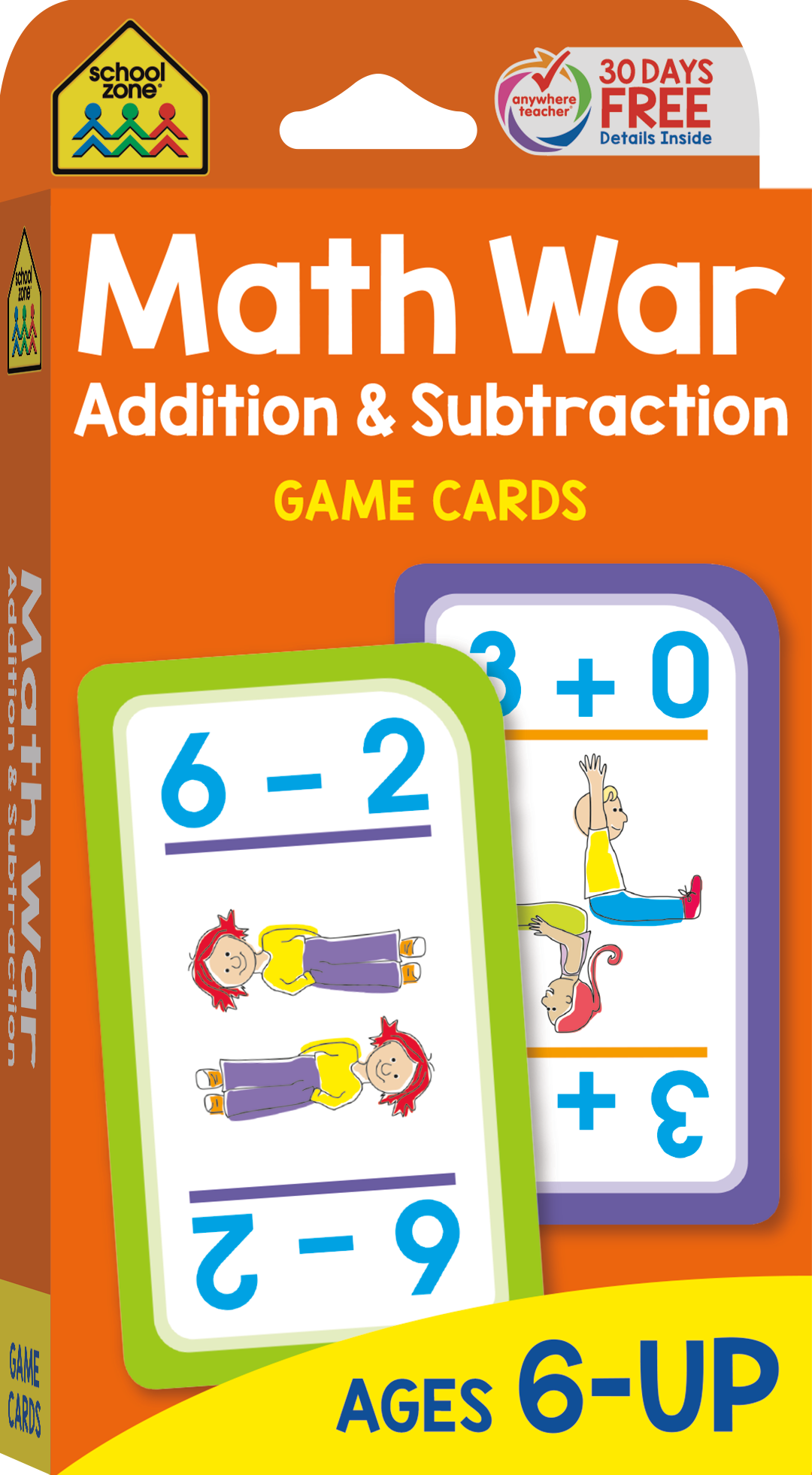 School Zone Math War Addition & Subtraction Game Cards-076645050168-LR-146654-1-LR eShop