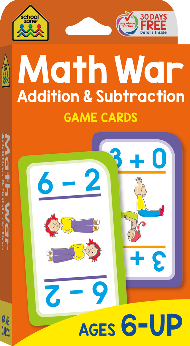 School Zone Math War Addition & Subtraction Game Cards-076645050168-LR-146654-1-LR eShop