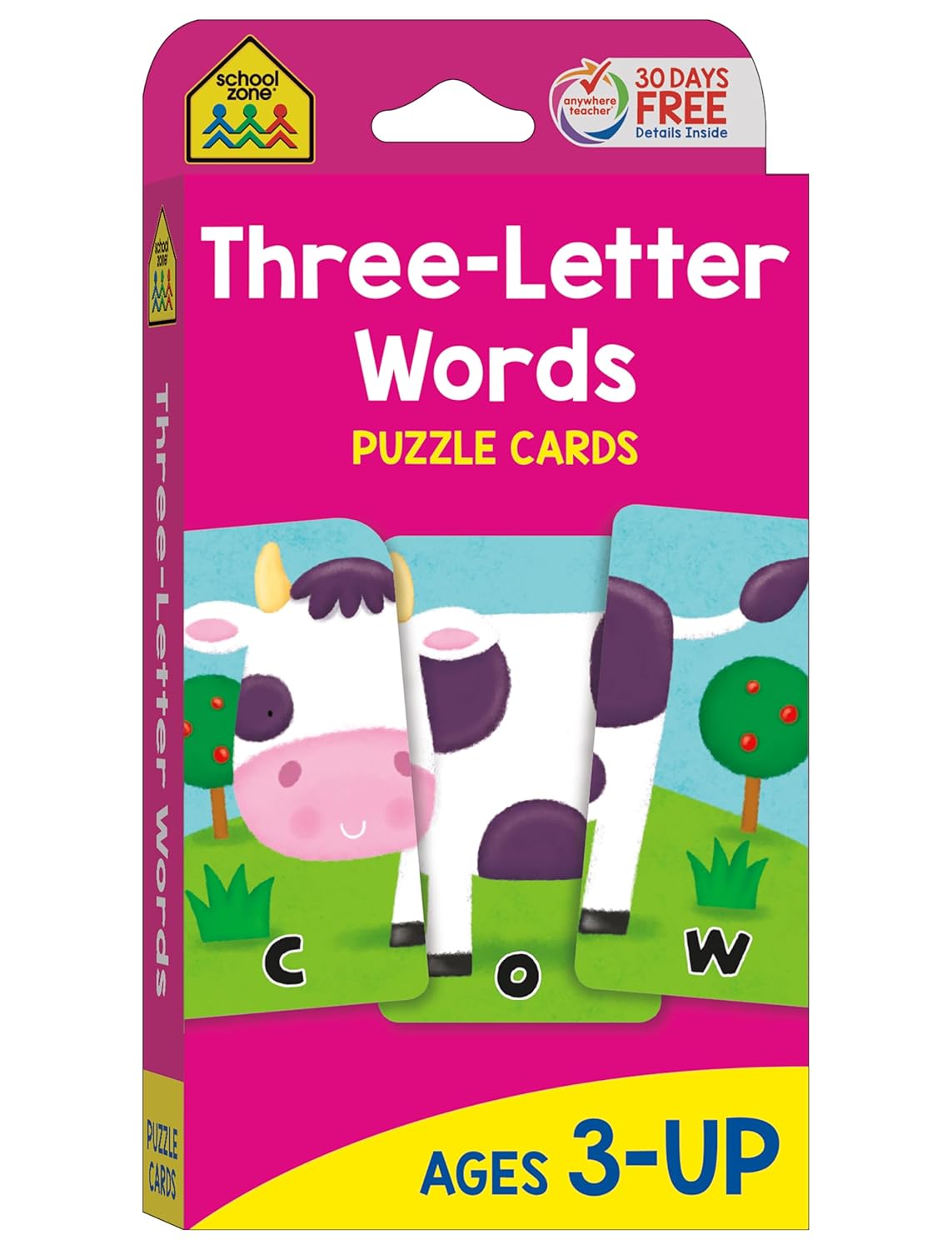 School Zone Three Letter Words Puzzle Cards-076645050274-LR-142307-1-LR eShop