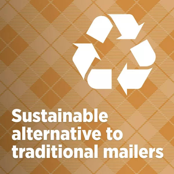 Scotch Curbside Recyclable Mailer, Tan - Size 0, 5.9" x 9.2"-068060462435-LR-349397-4-LR eShop