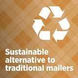 Scotch Curbside Recyclable Mailer, Tan - Size 5, 10.8" x 14.8"-068060462442-LR-349399-4-LR eShop