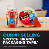 Scotch Heavy Duty Shipping Packing Tape with Dispenser, 2" x 54.6 yds-051131853652-LR-273373-12-LR eShop