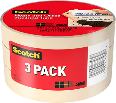Scotch Home and Office Masking Tape, 3 Rolls-051131834828-LR-315391-1-LR eShop