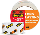 Scotch Long Lasting Packaging Tape Designed to Stay Sealed in Weather Extremes - Clear, 2" x 55 yds-051131645967-LR-179620-1-LR eShop