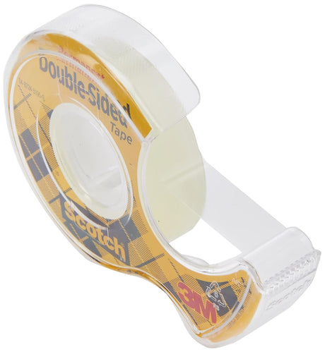 Scotch Permanent Double-Sided Tape - Clear, 0.5" x 0.5"-212000103302-LR-359715-2-LR eShop