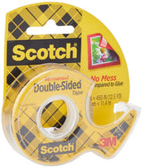 Scotch Permanent Double-Sided Tape - Clear, 0.5" x 0.5"-212000103302-LR-359715-4-LR eShop
