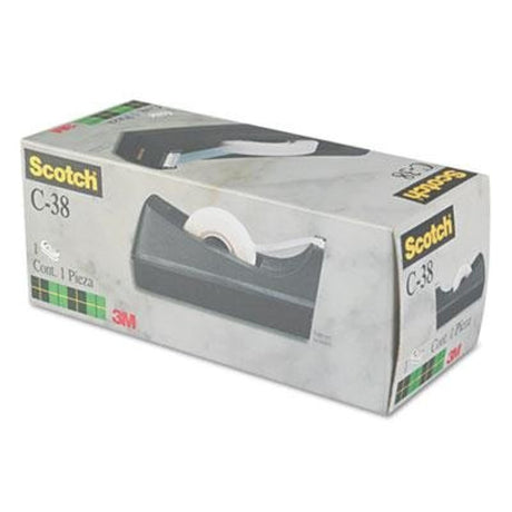 Scotch Tape Dispenser, Black-021200661044-LR-07449-1-LR eShop