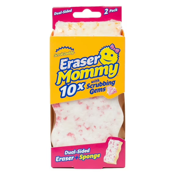 Scrub Daddy Eraser Mommy 10x Dual-Sided Eraser Pads, 2 Count-810044137613-LR-359817-1-LR eShop