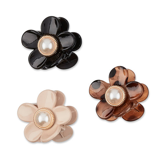 scünci All Day Hold Daisy Claw Clips - Assorted, 3 count-043194103911-LR-359252-2-LR eShop