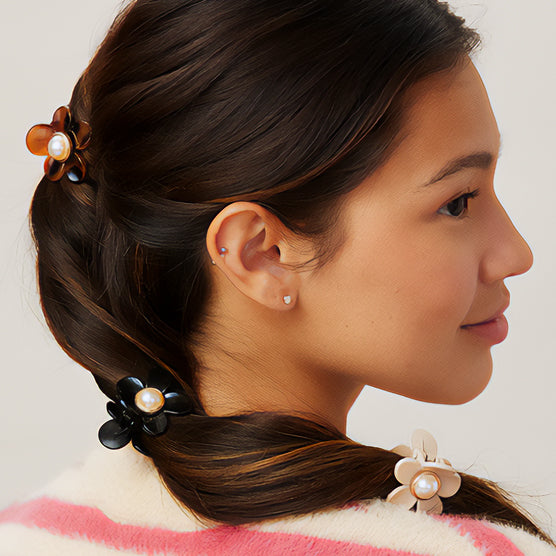 scünci All Day Hold Daisy Claw Clips - Assorted, 3 count-043194103911-LR-359252-4-LR eShop