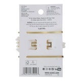 scünci All Day Hold Decorative Barrettes - Gold with Pearls, 3 count-043194350223-LR-339158-3-LR eShop