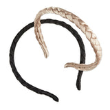 scünci Braided Satin Headbands, 2 pack - Black and Gold-043194601653-LR-351231-4-LR eShop