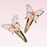 scünci Butterfly Snap Hair Clips - Pink & Gold, 2 count-043194254187-LR-364222-7-LR eShop