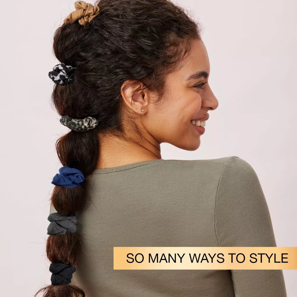 scünci Classic Comfort Mini Scrunchies - Neutrals, 8 count-043194210398-LR-319466-6-LR eShop