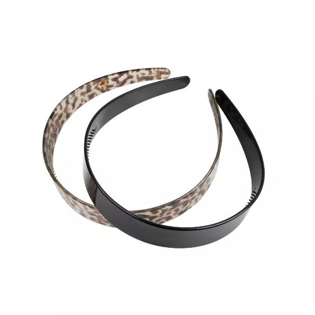 scünci Classic Headbands - Black and Tortoise, 2 count-043194118458-LR-359258-2-LR eShop