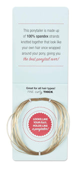 scünci Color Match Multi-Strand Spandex Ponytailer - Blonde-043194703630-LR-337463-2-LR eShop