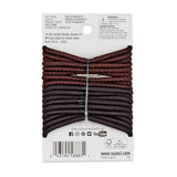 Scünci Color Match No Damage 4mm Elastics Black, 18 CT-043194588831-LR-201307-2-LR eShop
