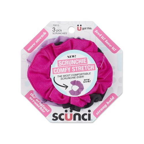 Scunci Comfy Stretch Scrunchie, 3 Pk-043194700134-LR-335068-1-LR eShop