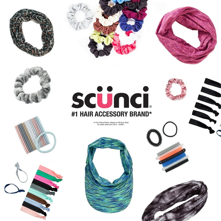 scünci Mixed Pastel Colored Hair Elastics, 32 count-043194703241-LR-353157-7-LR eShop