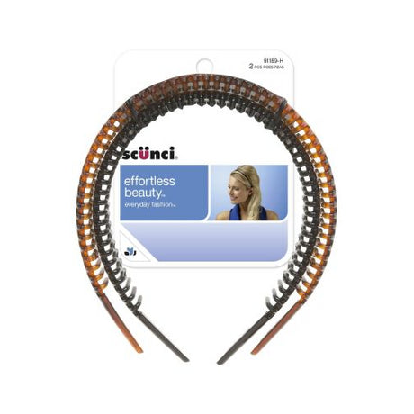 Scünci Effortless Beauty 1" Headbands, 2 CT-043194911899-LR-178359-1-LR eShop