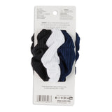 Scünci Effortless Beauty 2x2 Basic Ribbed Twisters, 3 CT-043194162987-LR-142405-3-LR eShop