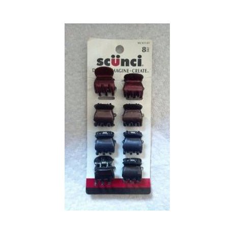 Scünci Effortless Beauty 3 Prong Jaw Clips 2cm, 8 CT-043194913015-LR-179224-1-LR eShop