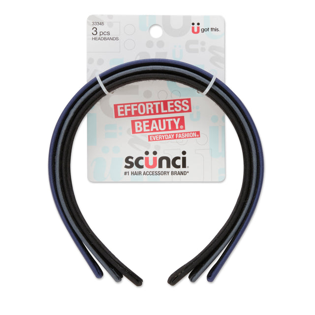 Scunci Effortless Beauty Everyday Headbands, 3.0 CT-043194333455-LR-335411-3-LR eShop