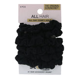 scünci Effortless Beauty Mini Slinky Twisters - Black, 6 count-043194169887-LR-178363-1-LR eShop