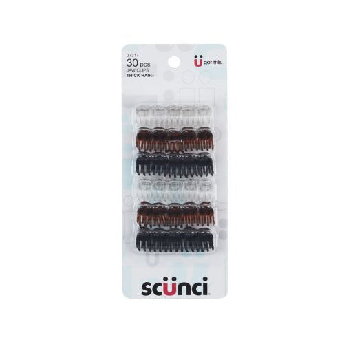 scünci Effortless Beauty No-Slip Grip Mini Claw Clips, 30 count-043194372171-LR-274804-1-LR eShop