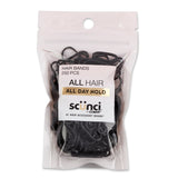 Scünci Effortless Beauty Rubberband Black, 250 CT-043194161980-LR-157025-2-LR eShop