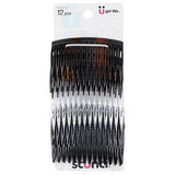 scünci Effortless Beauty Side Hair Combs - Assorted, 12 count-043194162031-LR-144033-1-LR eShop