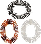 scünci Effortless Beauty Stretch Hair Combs - Assorted Neutrals, 3 count-043194162192-LR-165037-2-LR eShop